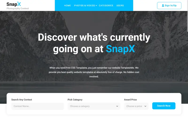 templatemo_576_snapx_photography (contests)