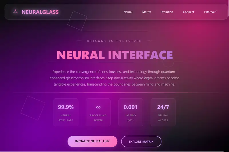 templatemo_597_neural_glass